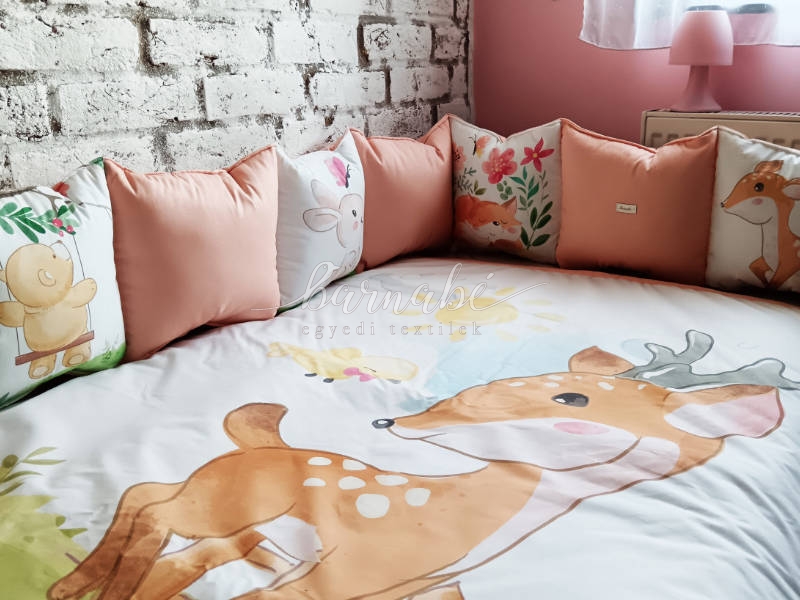 Barackvirág párnasor kicsiknek és nagyoknak